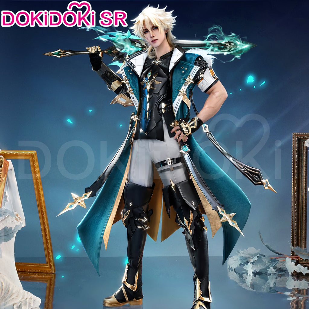 【Size S-3XL】DokiDoki-SR Game Genshin Impact Cosplay Varka Costume Song of the Welkin Moon Nod Krai