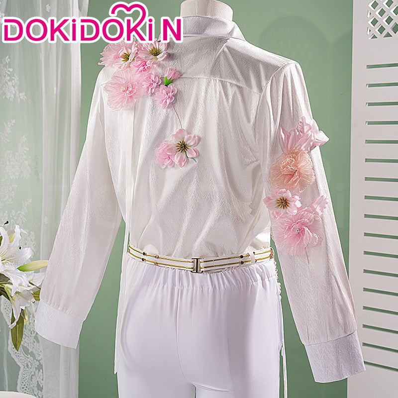 【In Stock】【Size M-3XL】 DokiDoki-N Game Love And Deepspace Cosplay Sylus / Xavier / Zayne / Rafayel  / Caleb Costume Spring and Flowers Tops Only