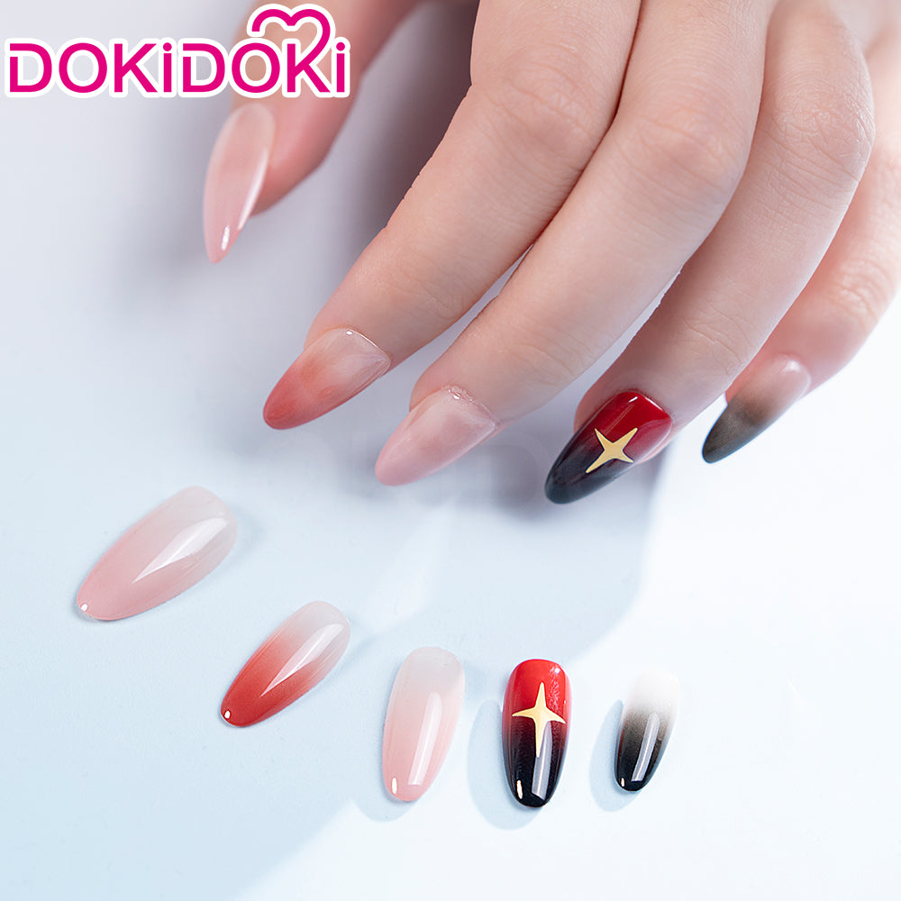 DokiDoki Game Zenless Zone Zero Cosplay Ramiel Prop Press-on Nails Remielle Dan ZZZ