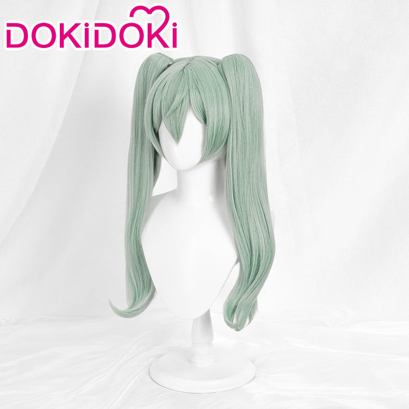 【Ready For Ship】DokiDoki Game Zenless Zone Zero Cosplay Corin Cosplay Wig Long Light Green