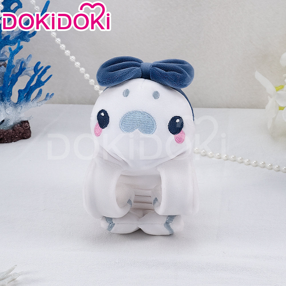 【Ready For Ship】【Last Batch】DokiDoki-SR Game Genshin Impact Cosplay Mualani Pink Pufferfish Bag Doll Plushies Backpack/  Papa Circle Plastic Wristband