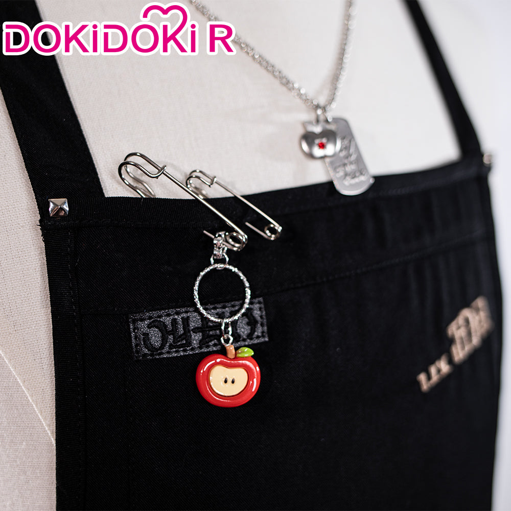【In Stock】DokiDoki-R Game Love and Deepspace Cosplay Caleb Costume Black Apron Indulgent Scheme