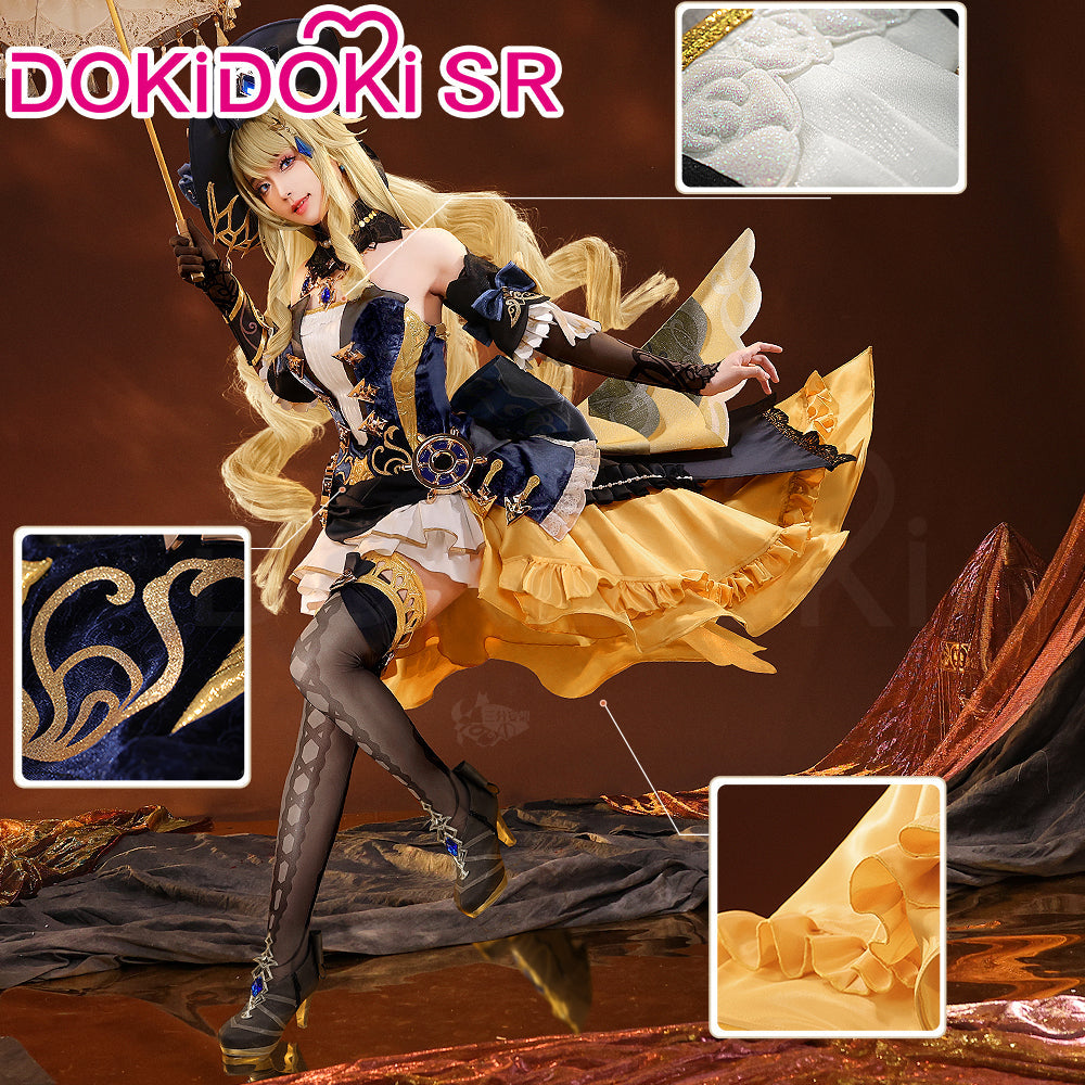 【US/EU LOCAL SHIPPING 】DokiDoki-SR Game Genshin Impact Cosplay Navia Costume Fontaine