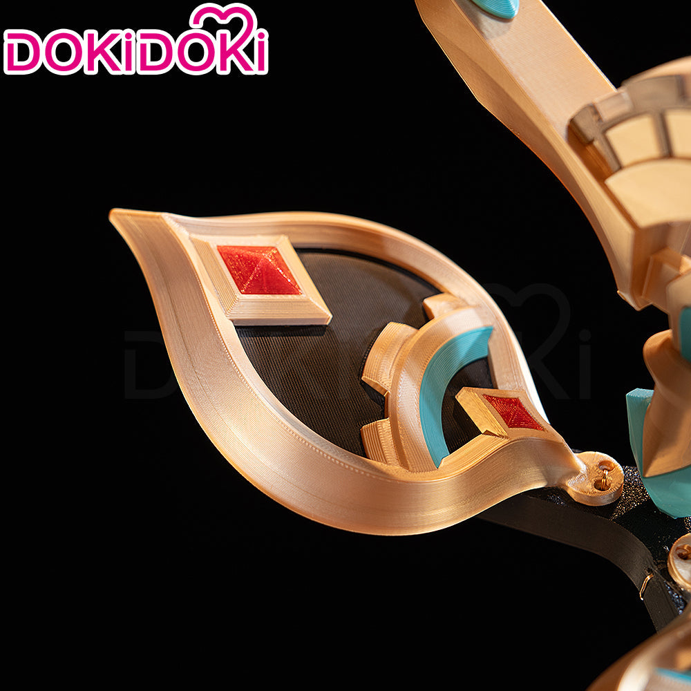 【Ready For Ship】DokiDoki Game Genshin Impact Cosplay Marionette Costume Sandrone Wind-up Key Accessory Prop