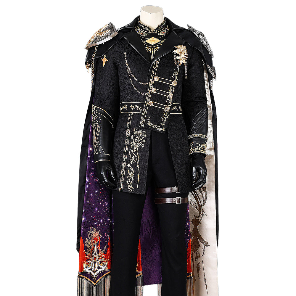 【Size XS-2XL】DokiDoki-R Game Love And Deepspace Cosplay Xavier King of Darknight Costume Silent Swipe