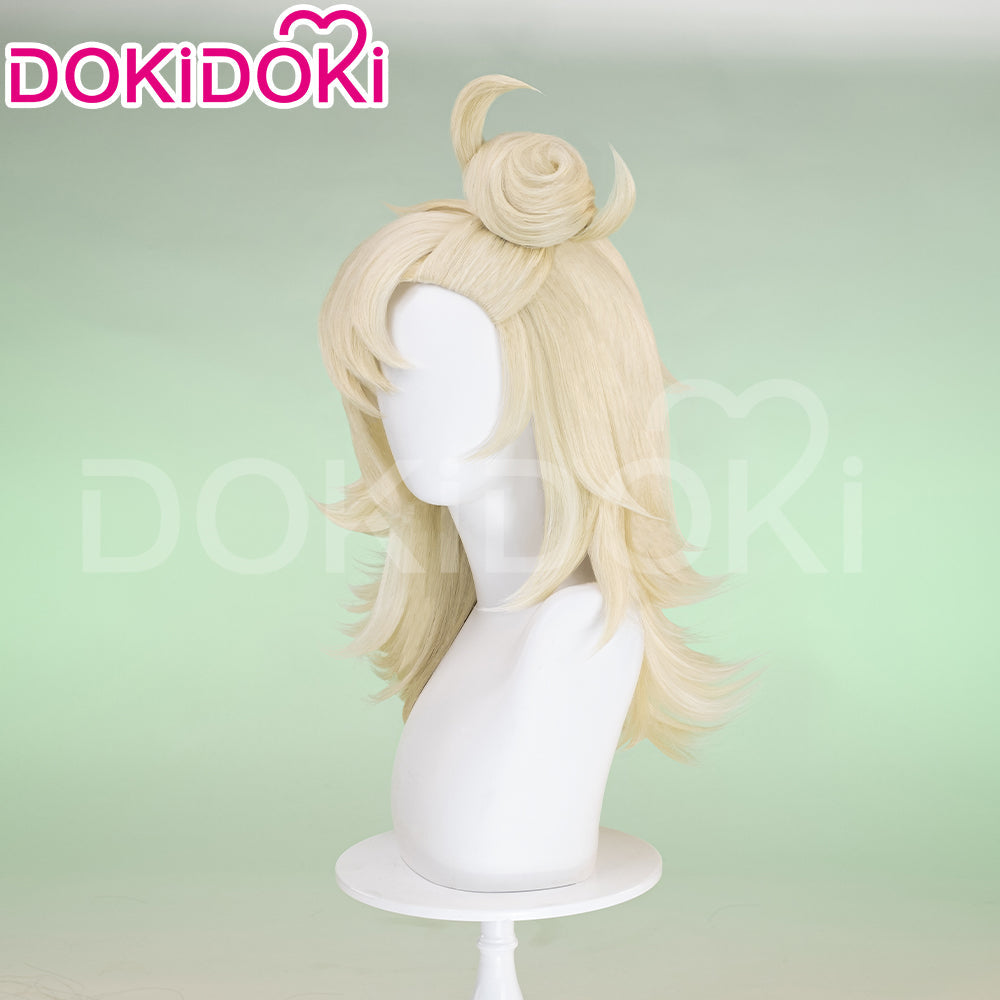 【Ready For Ship】DokiDoki Game Zenless Zone Zero Cosplay Piper Wheel Wig Yellow Hair ZZZ