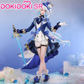 【Ready For Ship】【Size S-2XL】DokiDoki-SR Game Genshin Impact Cosplay Fontaine Furina Costume Dark Furina Focalors Halloween