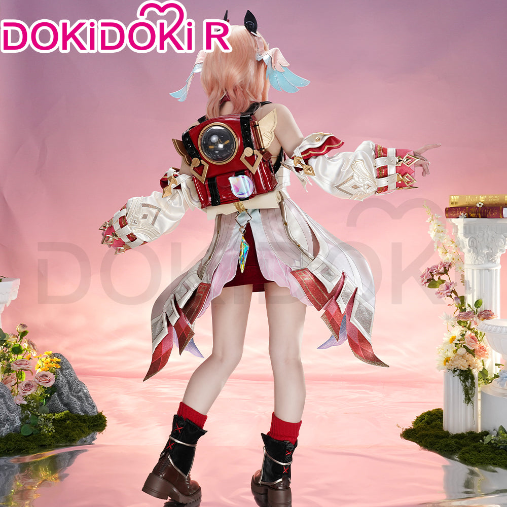 DokiDoki-R Game Genshin Impact Cosplay Linnea Costume / Bag