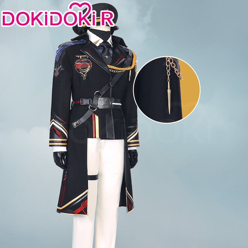 【In Stock】【Size XS-2XL】DokiDoki-R Game Love and Deepspace Cosplay  Protagonist MC Costume Farspace Colonel Set Caleb