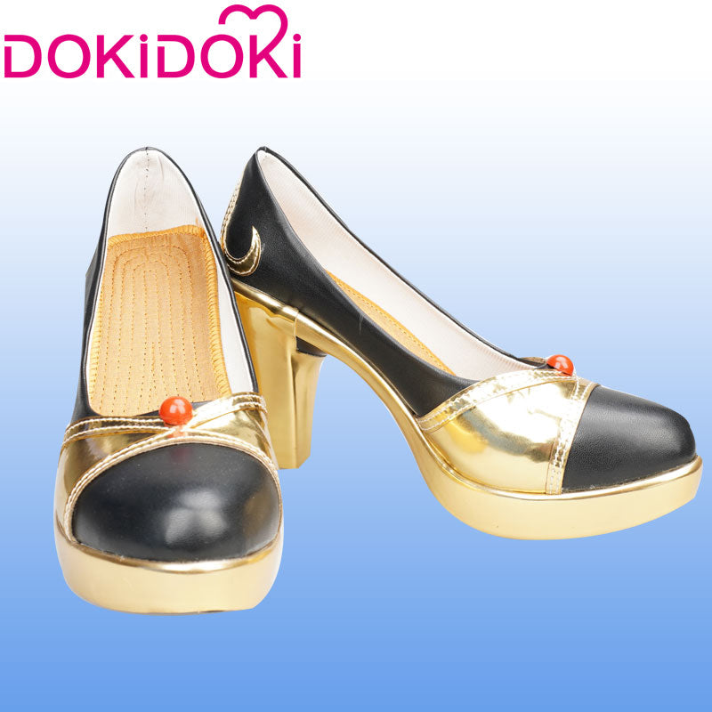 DokiDoki Game Genshin Impact Beidou Cosplay Shoes Bei Dou Women