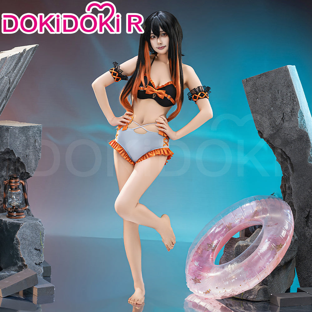 【Partial Ready For Ship】【Size S-3XL】DokiDoki-R Anime GACHIAKUTA Cosplay Amo Empool Costume SwimSuit