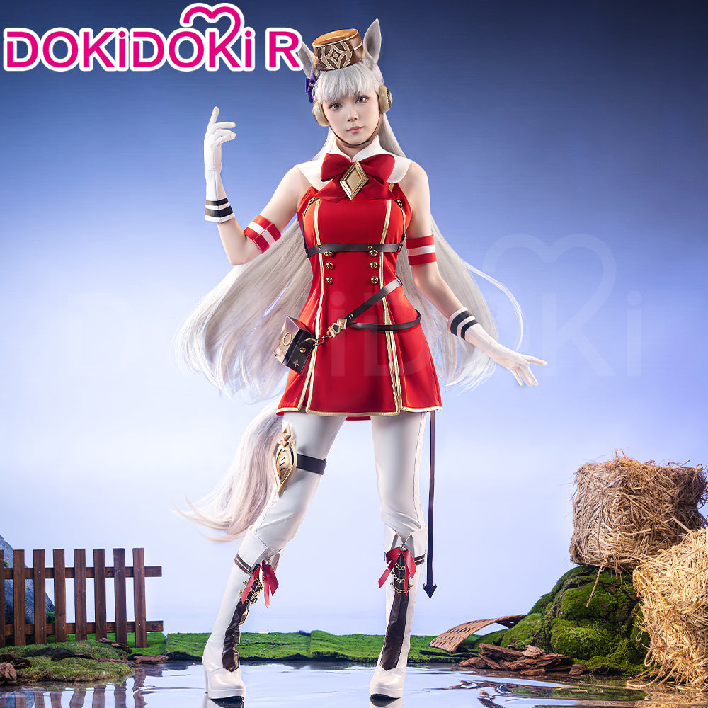 【US/EU LOCAL SHIPPING 】【Size XS-3XL】DokiDoki-R Anime Game Cosplay Costume Red
