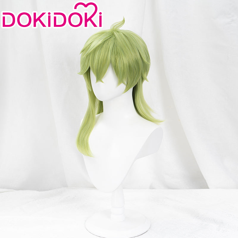 【Normal Ver Ready For Ship】DokiDoki Game Genshin Impact Wig Cosplay Collei Sumeru Headwear Green