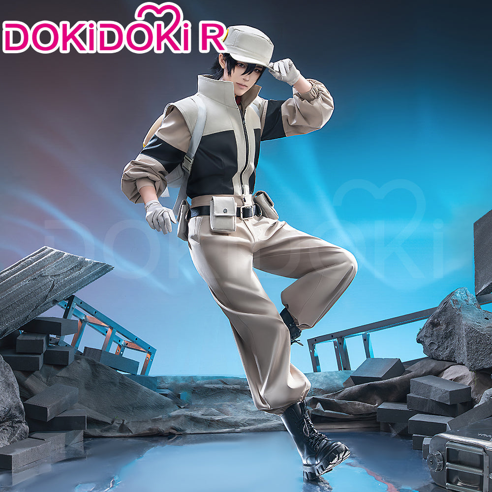 【Partially Ready For Ship】【Size S-2XL】DokiDoki-R Anime GACHIAKUTA Cosplay Gris Rubion / Follo Tunito / Tomme Mima Supporters Costume Halloween