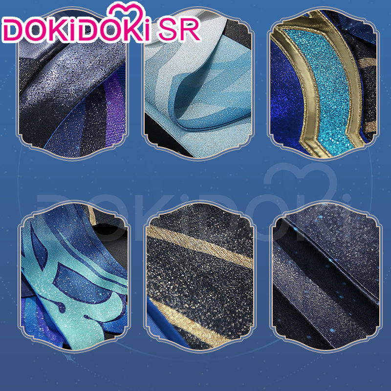 【US/EU LOCAL SHIPPING】【Size S-2XL】DokiDoki-SR Game Genshin Impact Cosplay Neuvillette Costume Fontaine