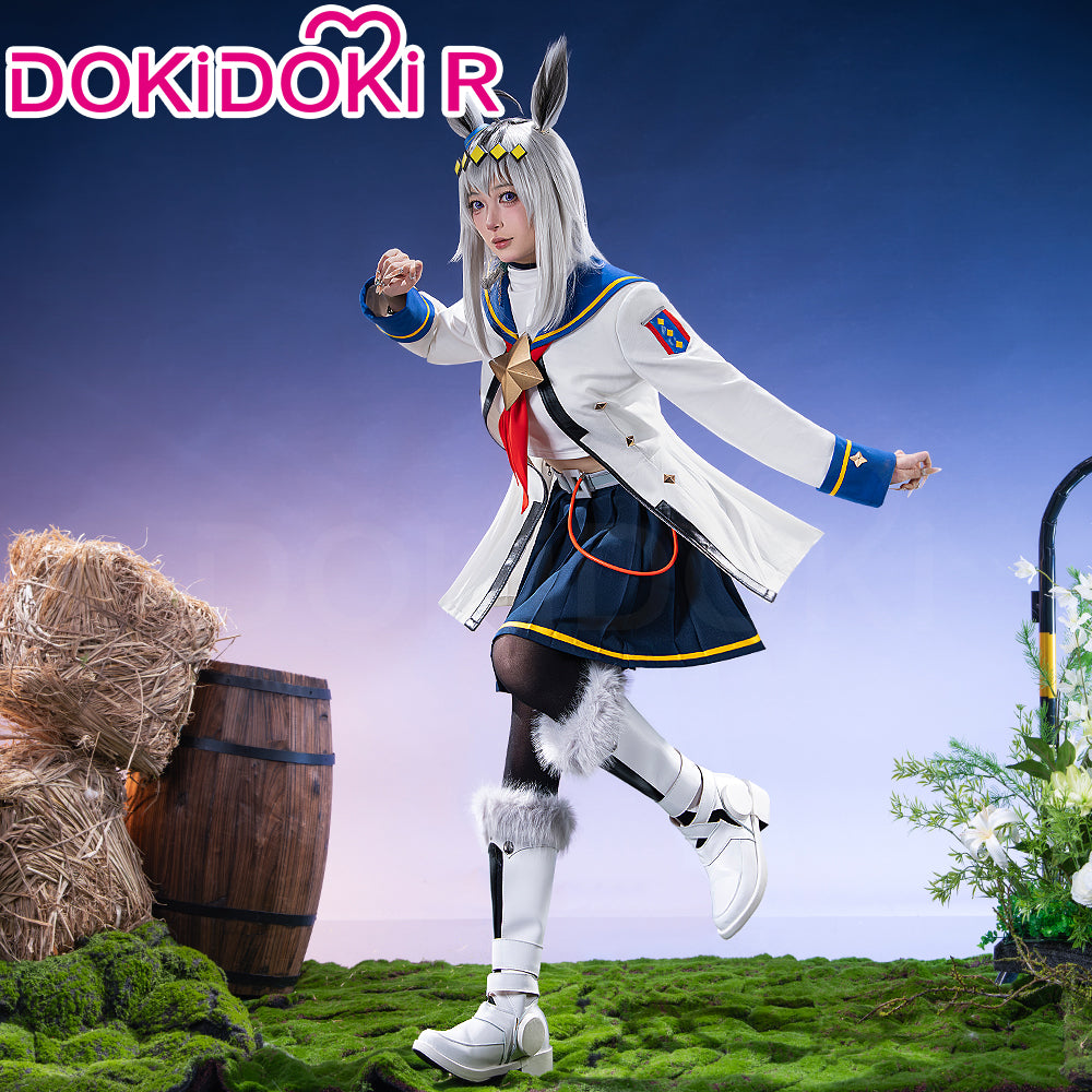 【US LOCAL SHIPPING 】【Size XS-2XL】DokiDoki-R Anime Game Cosplay Costume Victory Outfit