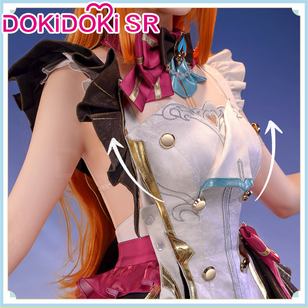 DokiDoki-SR Game Genshin Impact Cosplay Escoffier Costume Fontaine