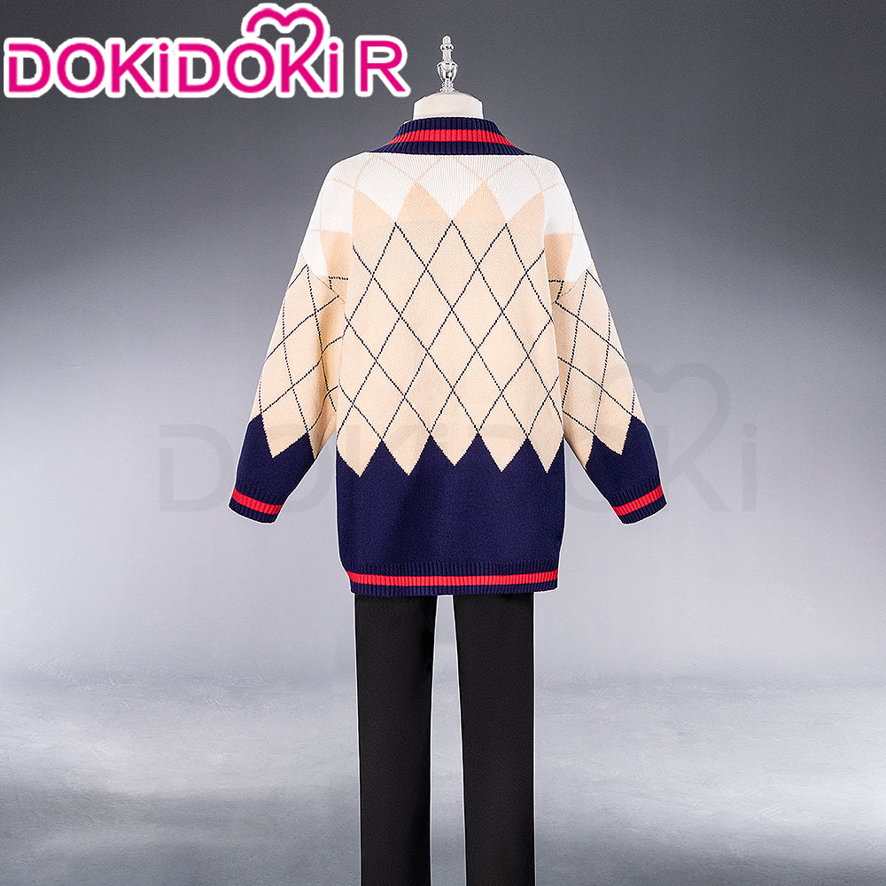 【Partially Ready For Ship】DokiDoki-R Game Love and Deepspace Cosplay Rafayel Costume Sweater Asymmetrical Romance