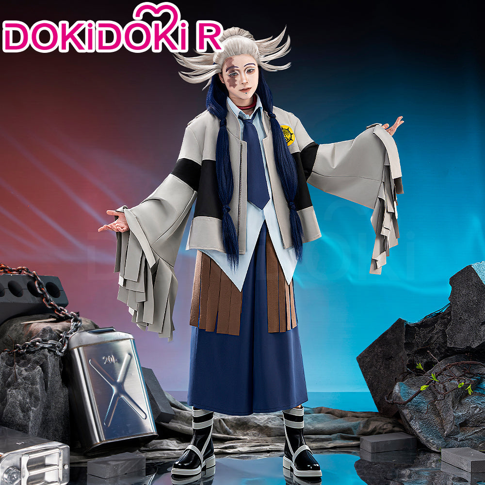 【US/EU LOCAL SHIPPING】【Upgrade】【Size XS-3XL】DokiDoki-R Anime GACHIAKUTA Cosplay Tamsy Caines Costume