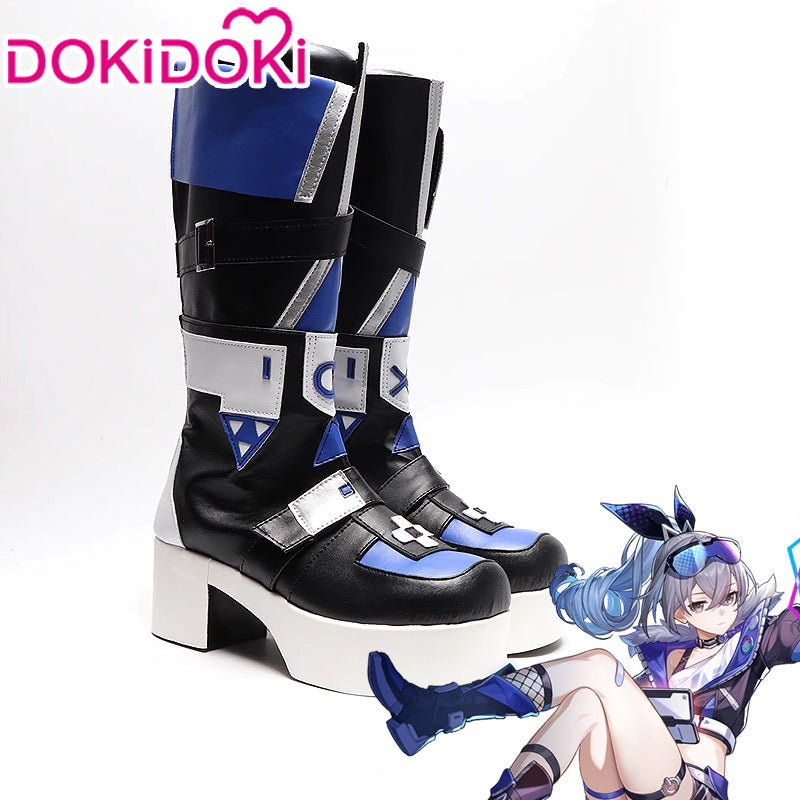 DokiDoki Game Honkai: Star Rail Cosplay Silver Wolf Shoes