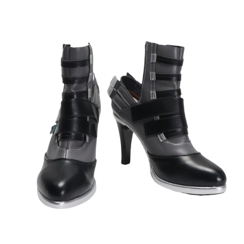 Dokidoki Game Zenless Zone Zero Cosplay Tsukishiro Yanagi Shoes ZZZ