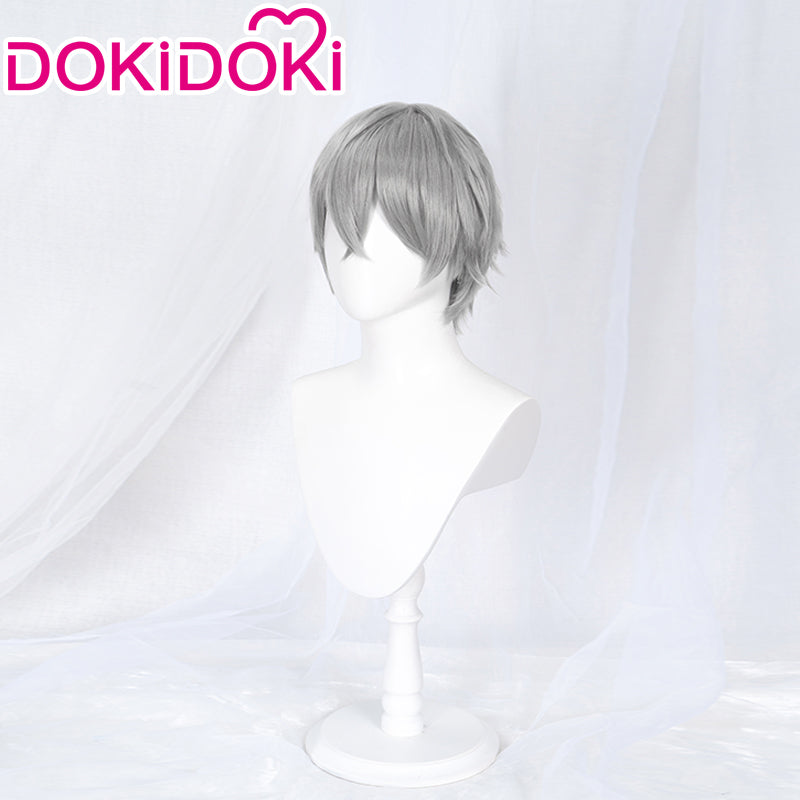 【Ready For Ship】DokiDoki Game Zenless Zone Zero Cosplay Wise Cosplay Wig Short Grey