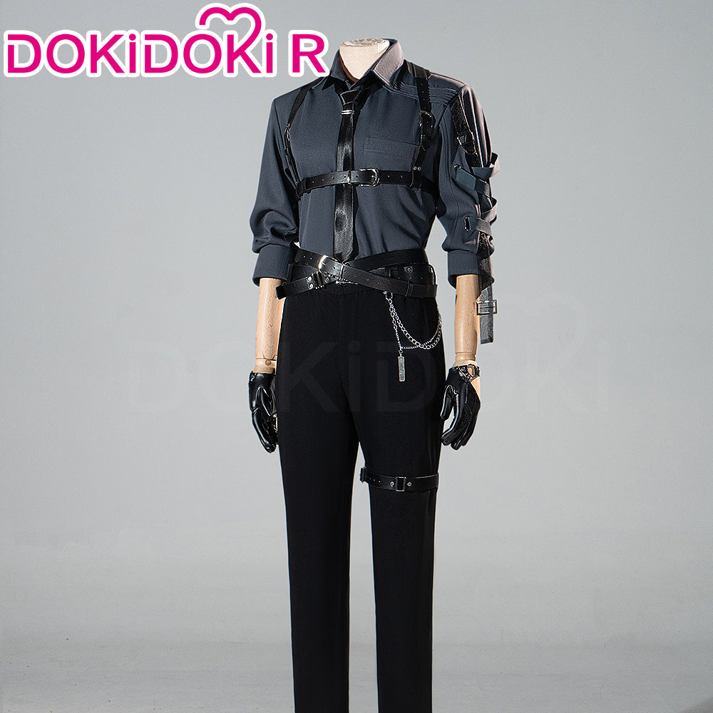 【Partially Ready For Ship】【Size XS-2XL】DokiDoki-R Game Love and Deepspace Cosplay Rafayel / Xavier / Zayne / Sylus / Caleb Total Lockdown Shirt Suit Belt Set Precise Control