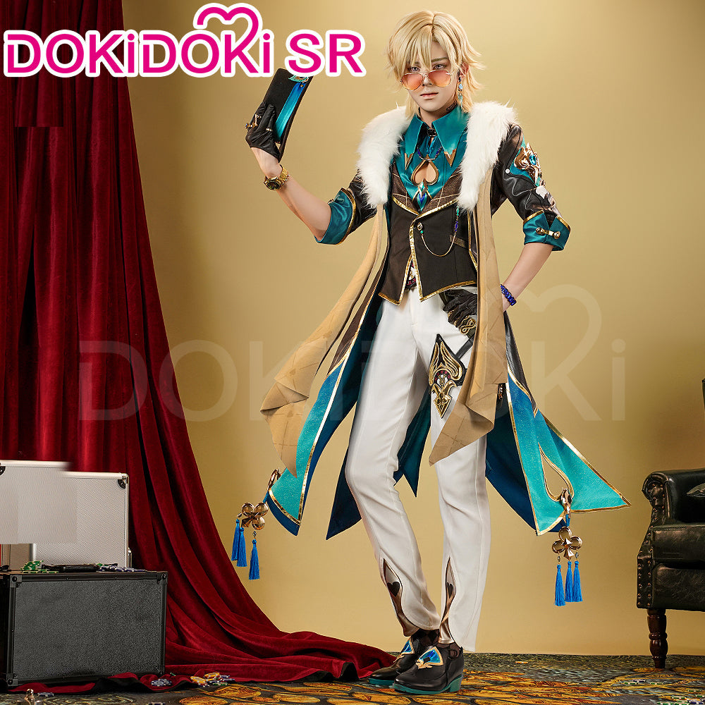 【US/EU LOCAL SHIPPING 】DokiDoki-SR Game Honkai: Star Rail Cosplay Aventurine Costume Shajin