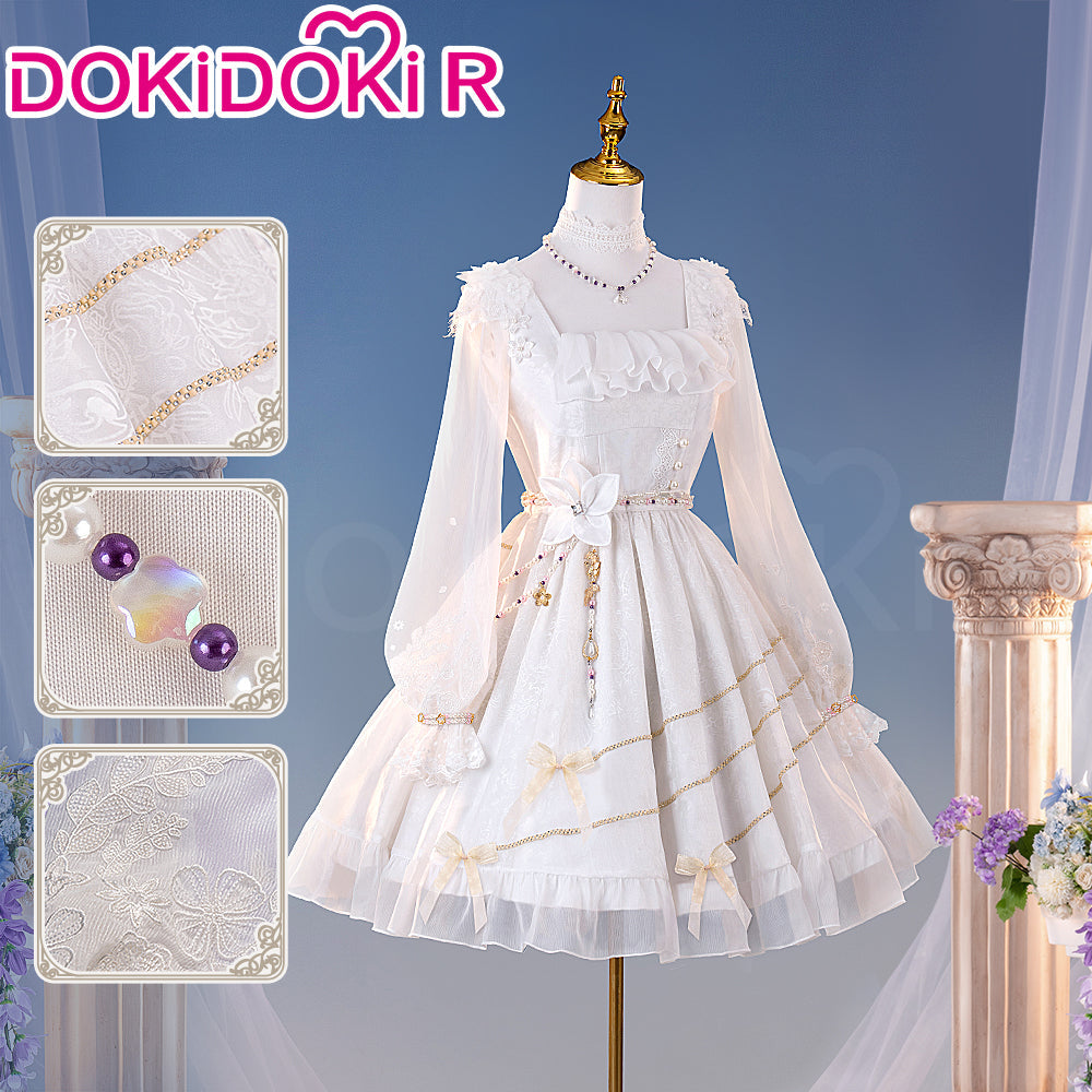 【In Stock】DokiDoki-R Game Love and Deepspace Cosplay Protagonist MC Mist Rose Costume / Xavier