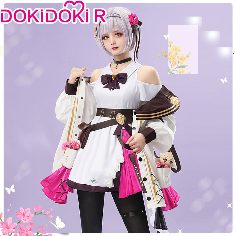 【Ready For Ship】DokiDoki-R Game Genshin Impact Cosplay Noelle Cosplay Custome Doujin