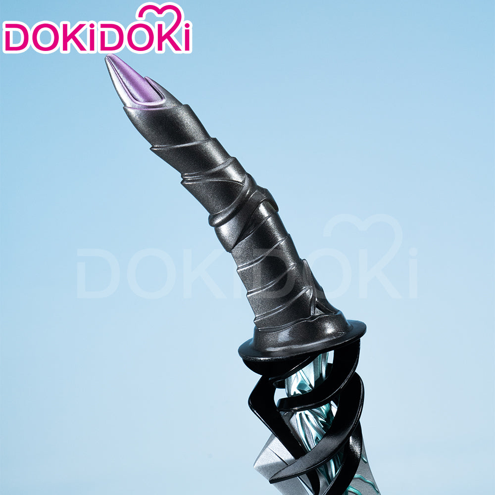 【Partially Ready For Ship】DokiDoki Game Love and Deepspace Cosplay  Abysswalker Rafayel Mask / Knife Prop / Fishtail Dart Props