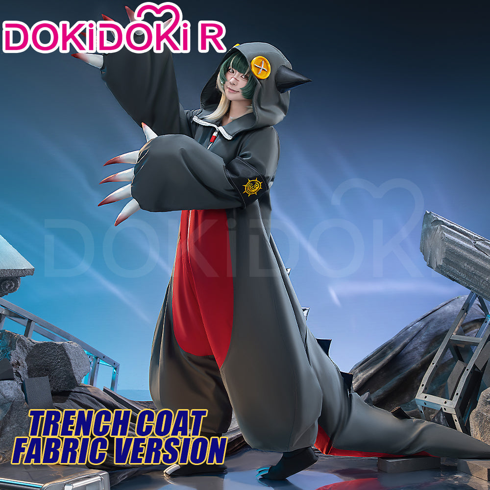 【Partially Ready For Ship】【Size S-3XL】DokiDoki-R Anime GACHIAKUTA Cosplay Guita Costume Cute Pajamas With Shoes Fleece / Trench Coat Fabric Version Halloween