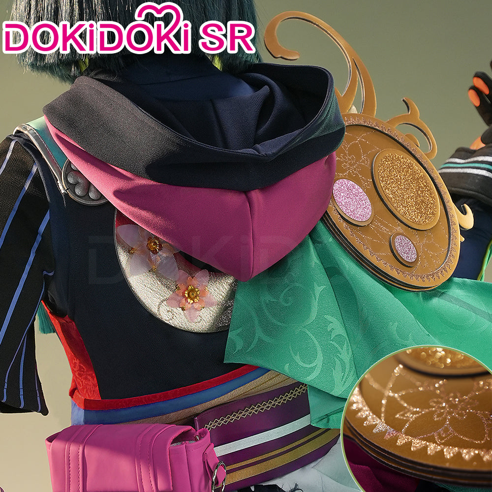 DokiDoki-SR Game Genshin Impact Cosplay Tighnari Costume Dendro Sumeru / Shoes