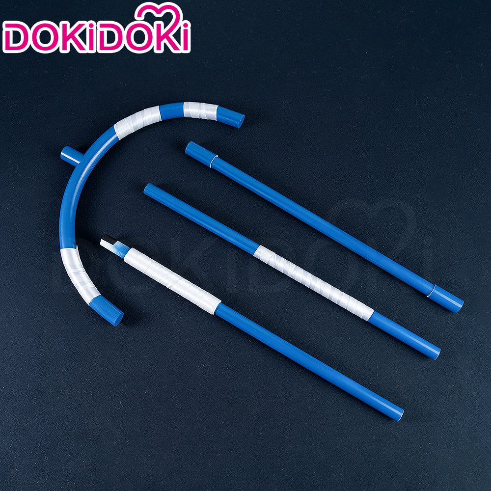 DokiDoki Anime GACHIAKUTA Cosplay Zanka Weapon Prop Aibo Lovely Assistaff