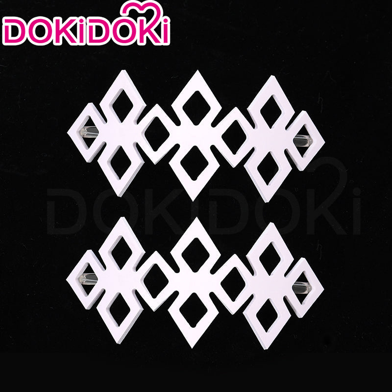 【Partially Ready For Ship】【120CM / 110CM】DokiDoki Game Genshin Impact Fatui Harbinger Cosplay Wig Cosplay Columbina Wig Long Straight