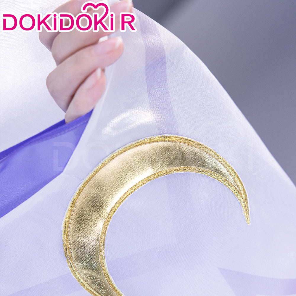 【Partially Ready For Ship】【Size S-3XL】DokiDoki-R Game Genshin Impact Cosplay Columbina Costume Moon Maiden Song of the Welkin Moon NodKrai Nod Krai