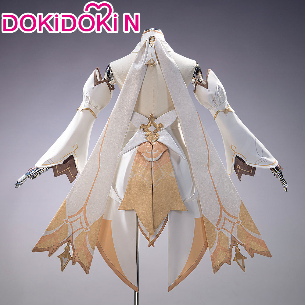 【Partially Ready For Ship】【Size XS-3XL】DokiDoki-N Game Genshin Impact Cosplay Traveler Lumine Costume Ying As Heaven and Earth Are Made Anew
