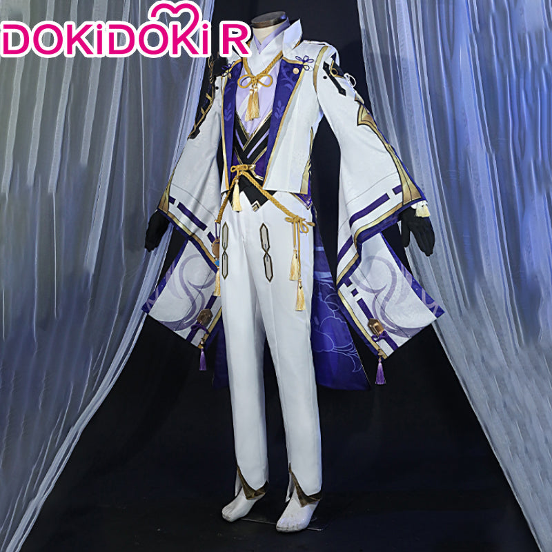 【Ready For Ship】【Last Batch】DokiDoki-R Game Genshin Impact Cosplay Kamisato Ayato Costume