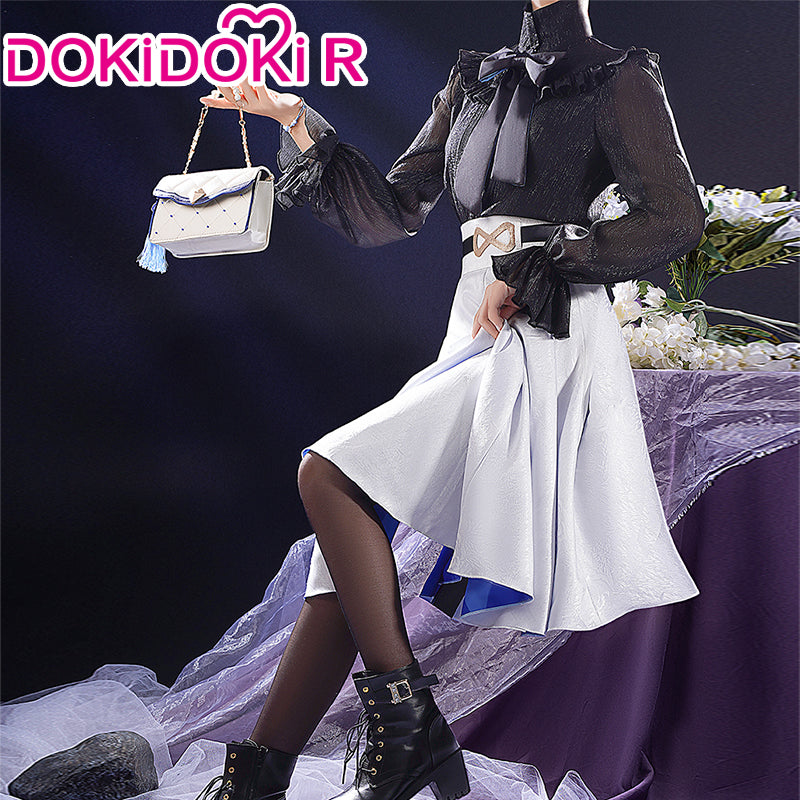 【In Stock】DokiDoki-R Game Genshin Impact x China Merchants Bank Cosplay Gan Yu Costume Ganyu