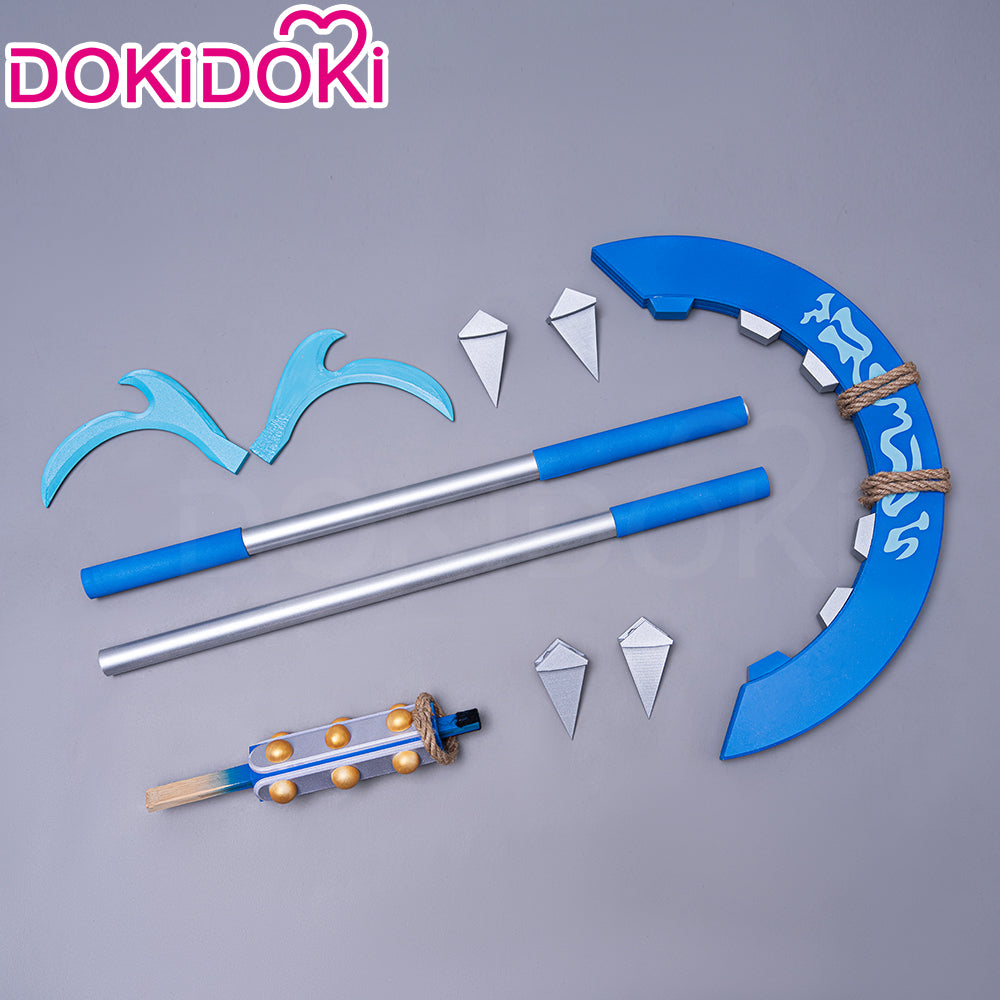 DokiDoki Anime GACHIAKUTA Cosplay Zanka Weapon Prop Aibo Lovely Assistaff