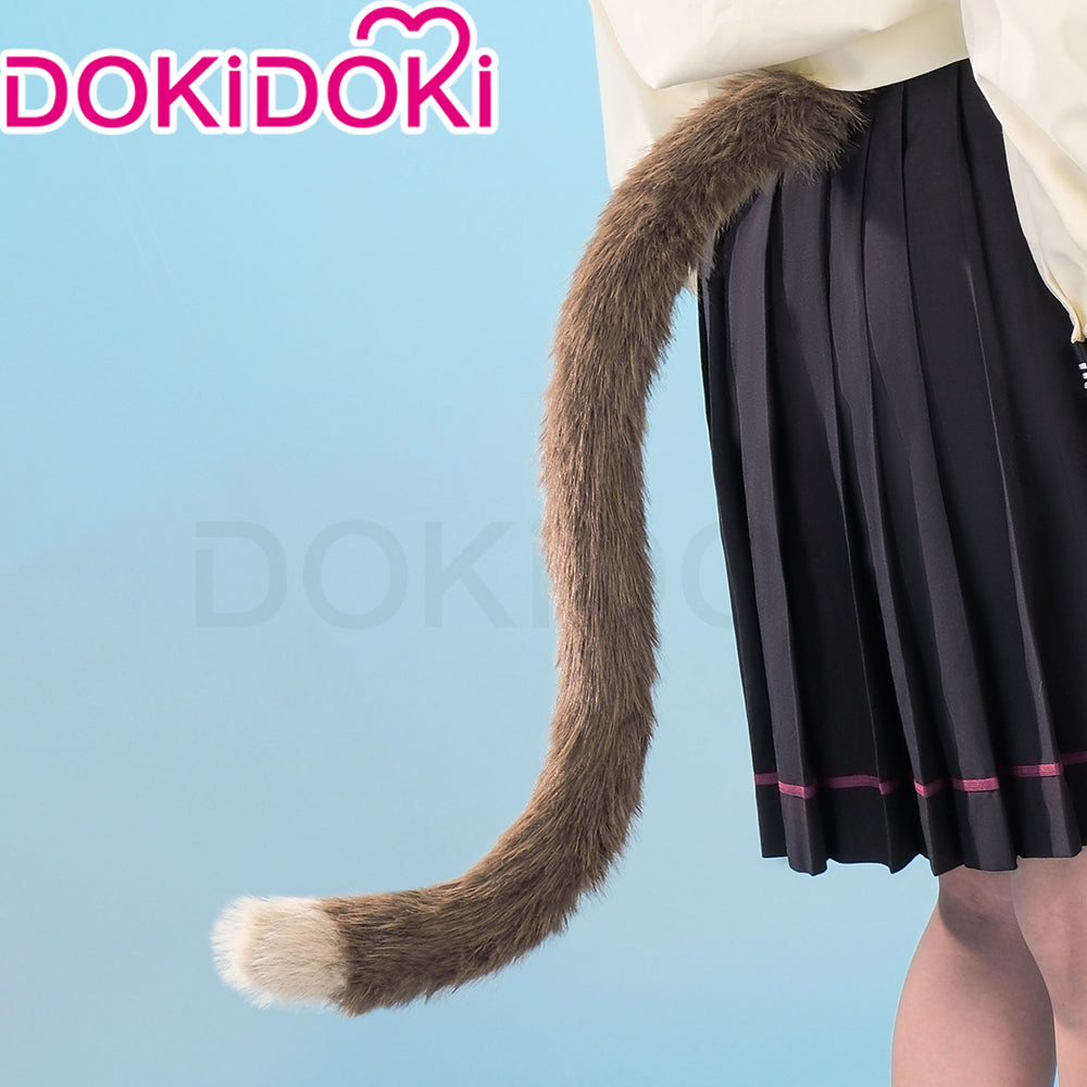 【Partially Ready For Ship】【Ears Electric /Normal Version】DokiDoki Game Genshin Impact Cosplay Lynette Ear / Tail Fontaine