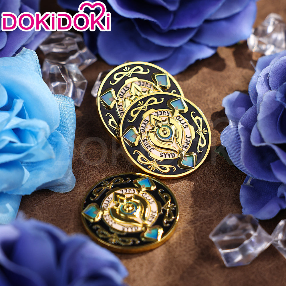 【Ready For Ship】DokiDoki Game Honkai: Star Rail Cosplay Aventurine Bargaining Chip Props Accessory Coin / Dice