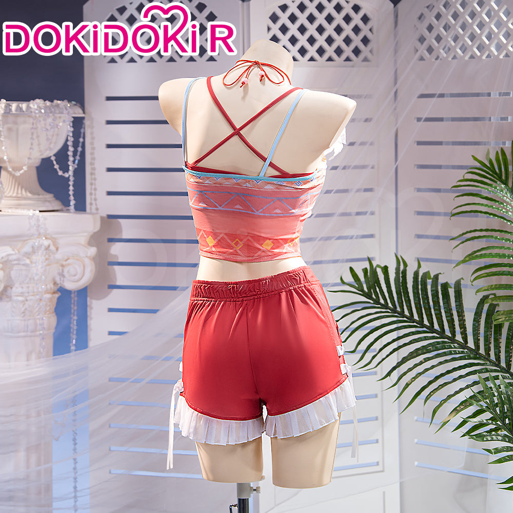 【Ready For Ship】【Accessories Included】【Size XS-3XL】DokiDoki-R Game Love and Deepspace Cosplay Protagonist MC Midsummer Reverie Costume Casual Wear Swimsuit Caleb lads