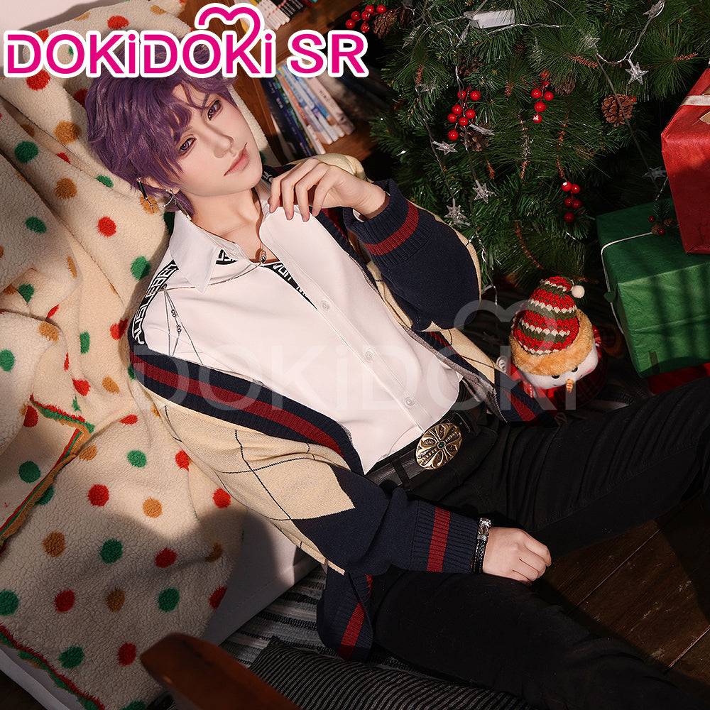 【US/EU LOCAL SHIPPING 】DokiDoki-SR Game Love and Deepspace Cosplay Rafayel Costume Sweater Asymmetrical Romance Casual Wear