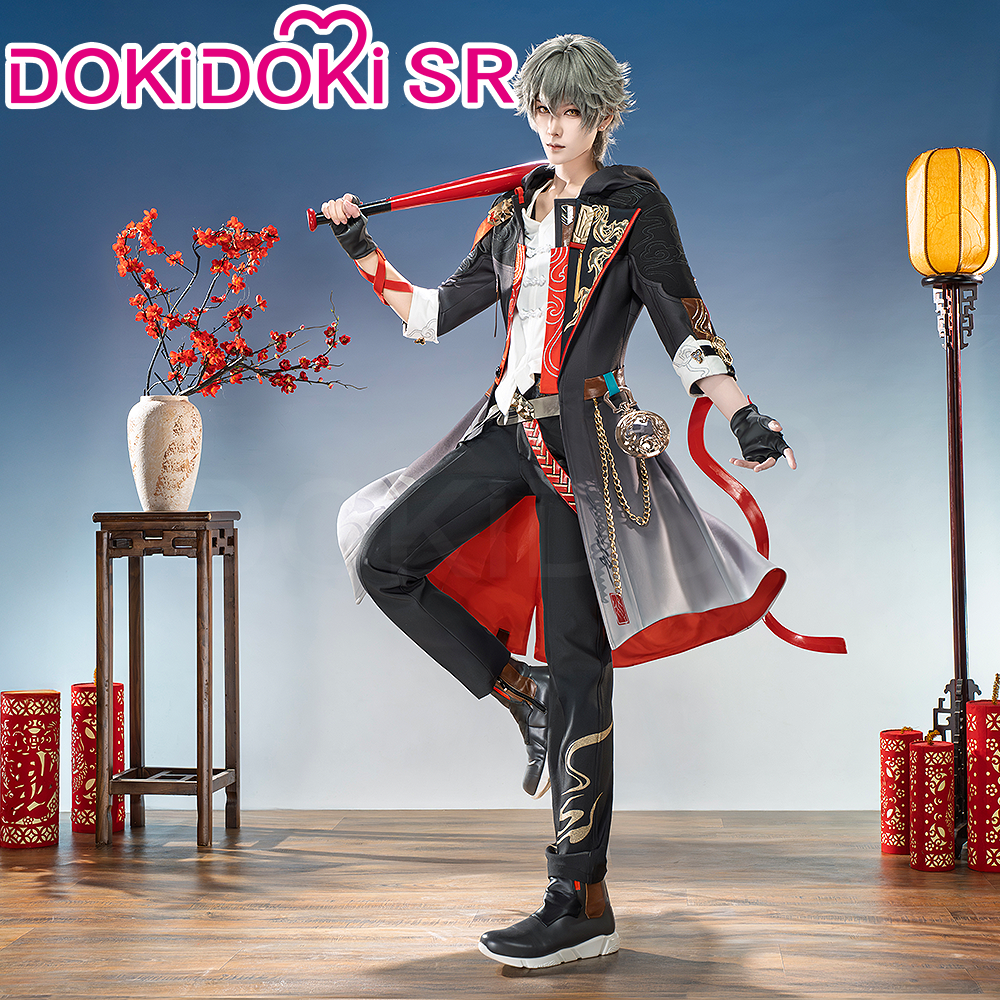 【Ready For Ship】DokiDoki-SR Game Honkai: Star Rail Cosplay Trailblazer Caelus Costume Vim and Vigor