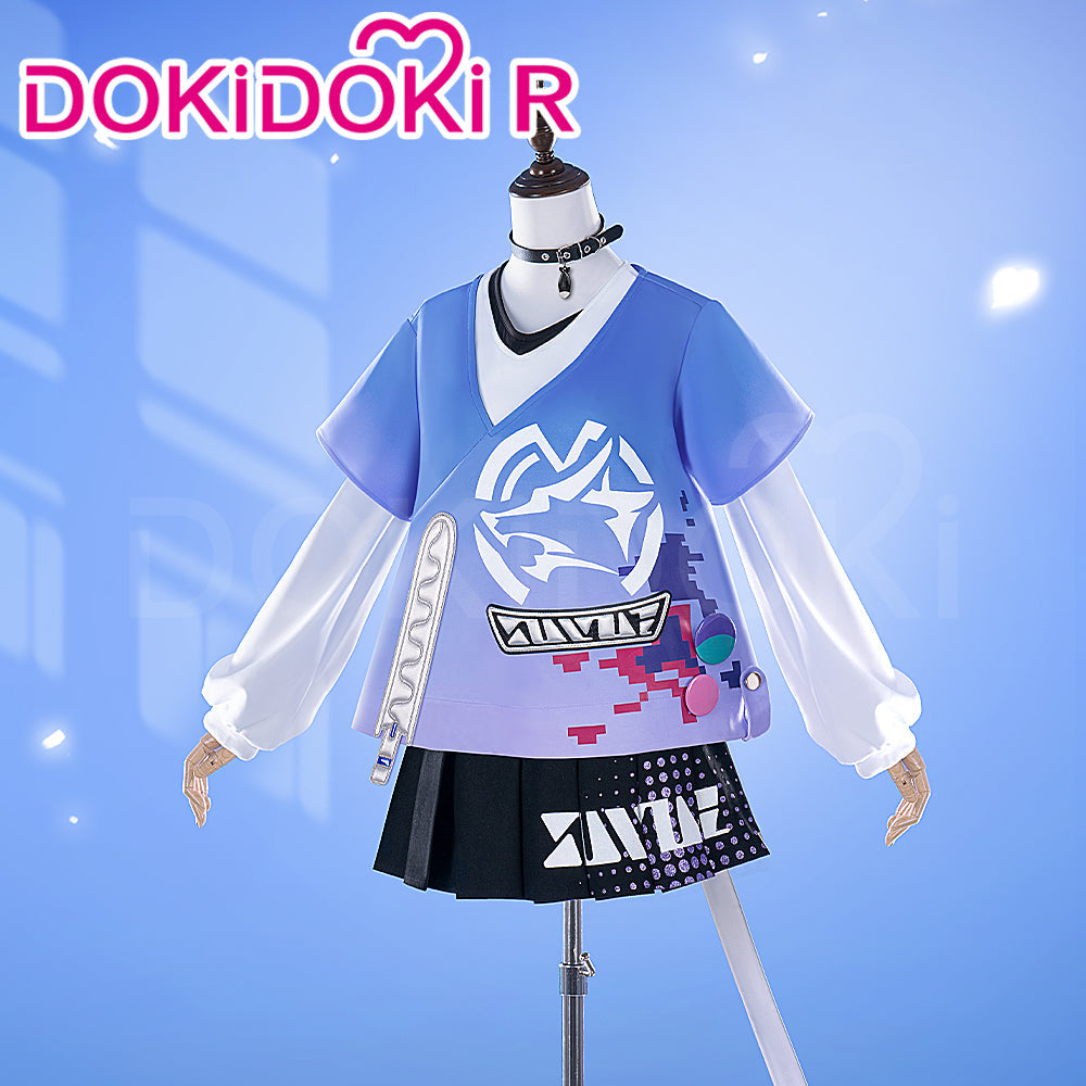 DokiDoki-R Honkai: Star Rail Cosplay Silver Wolf Costume Little Cat Series