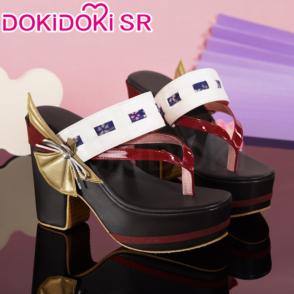 DokiDoki-SR Game Genshin Impact Cosplay Yae Miko Cosplay  Shoes