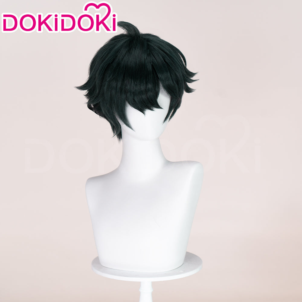 【Ready For Ship】DokiDoki Game Zenless Zone Zero Cosplay Lighter Wig Short Straight Green Hair ZZZ