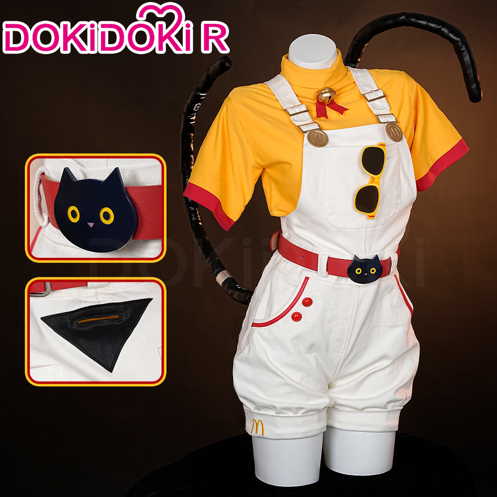 【In Stock】Dokidoki-R Game Zenless Zone Zero Cosplay Nekomiya Mana Costume ZZZ