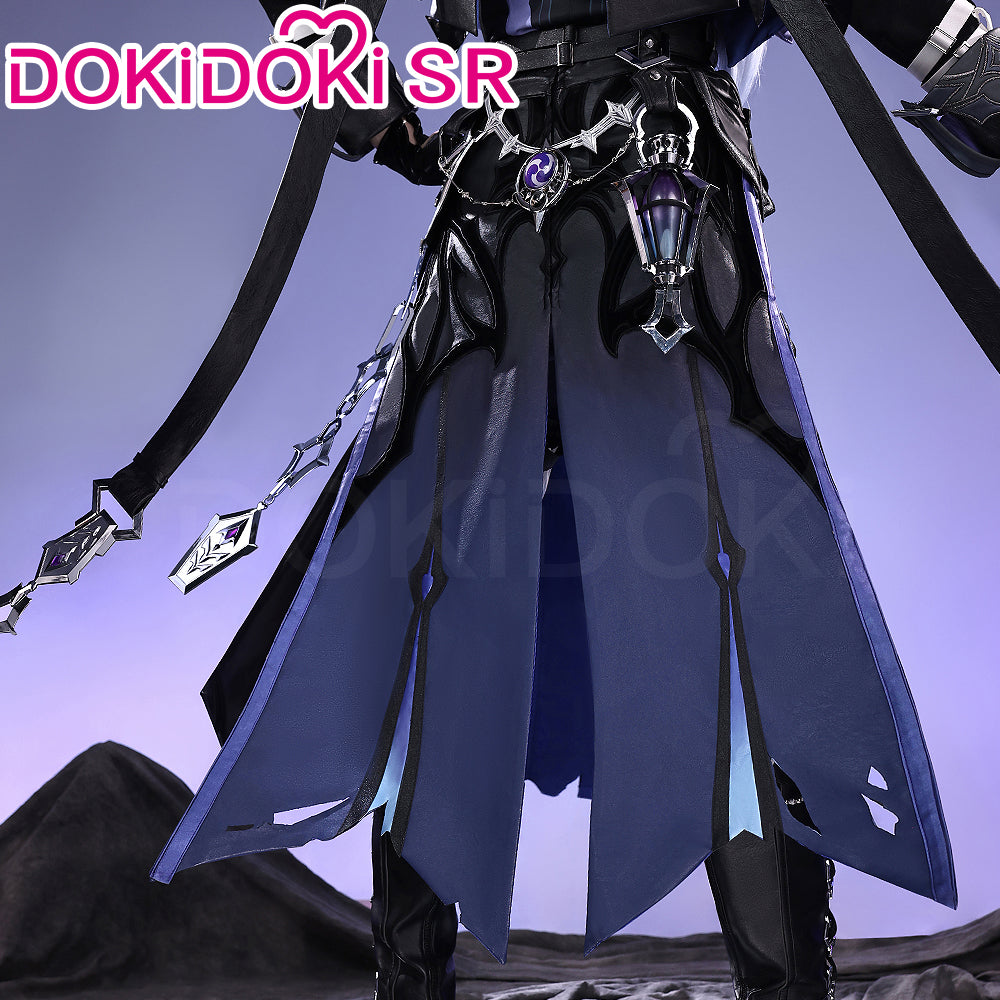 【Ready For Ship】【Size S-3XL】DokiDoki-SR Game Genshin Impact Cosplay Flins Costume / Light Prop Song of the Welkin Moon Kyryll Chudomirovich Flins Nod-Krai Halloween